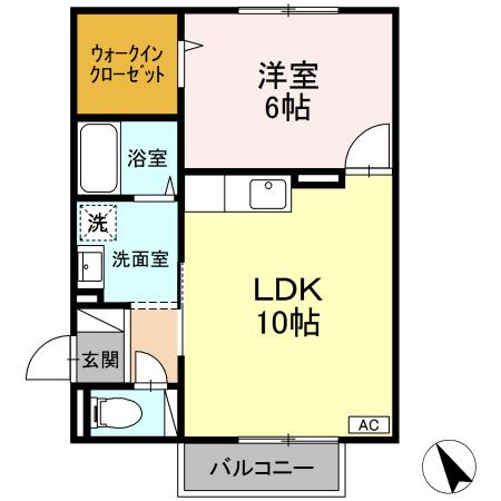 【間取り】 | ジュネスK