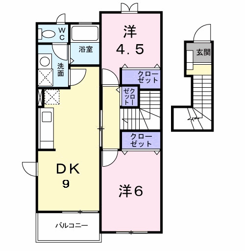 【間取り】 | メゾンブリーズⅠ