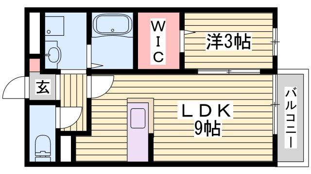 リヴェールの間取り
