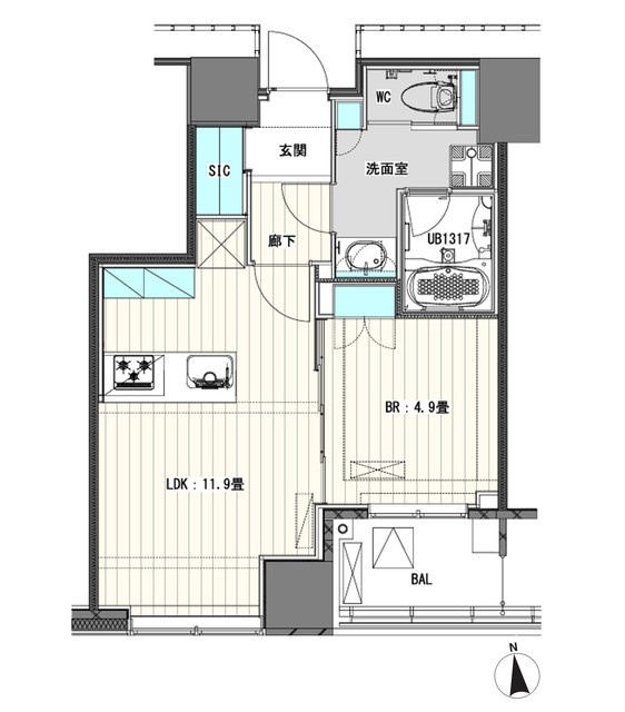 Ｗｈｉｔｅ　Ｔｏｗｅｒ　Ｈａｍａｍａｔｓｕｃｈｏのその他|間取り図
