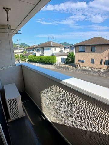 南タウン　あさひ　Ａのバルコニー|開放的で明るい空間を演出してくれるバルコニーです