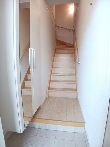 南タウン　あさひ　Ａの玄関|毎日通る玄関はこちらです