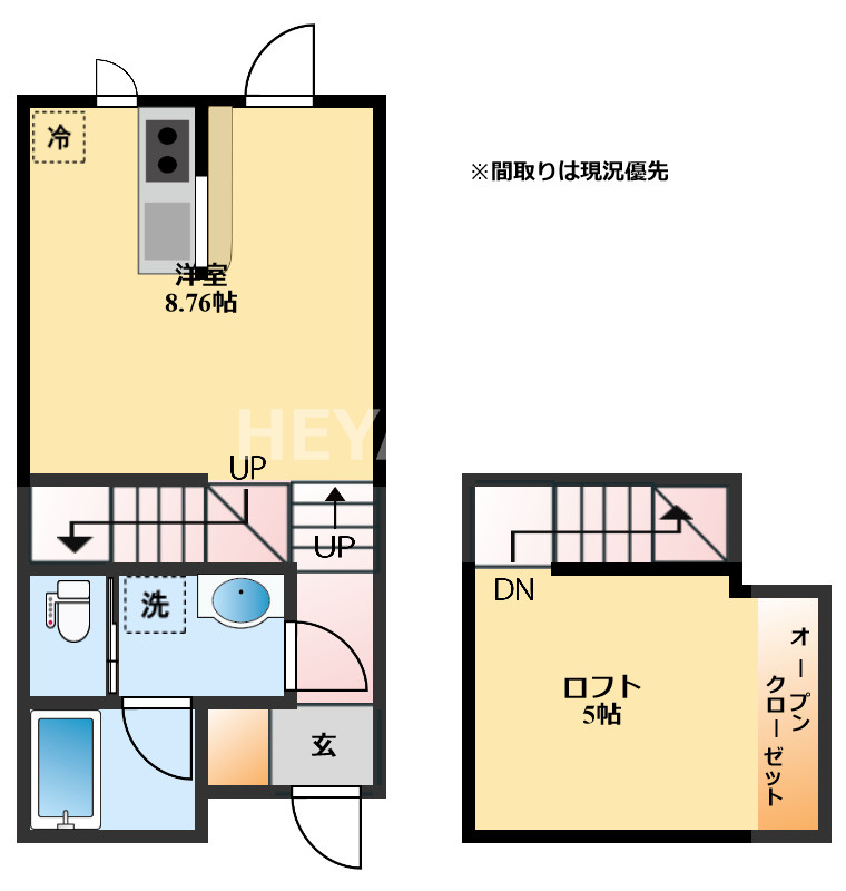 I BASE AINO Ⅲの間取り