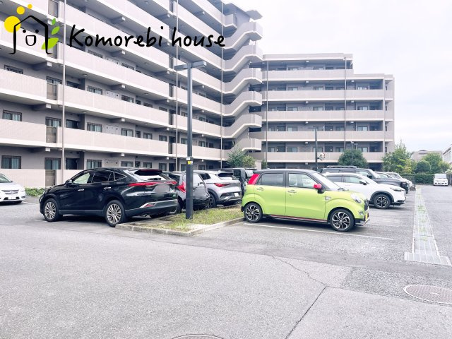 ヴィルヌーブ大宮の駐車場|26.8.31　撮影
