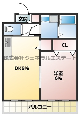 【間取り】 | ディアコート・ソレイユⅡ