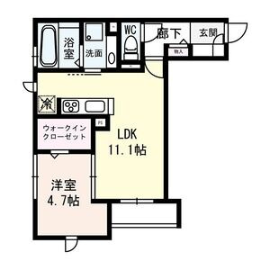 【間取り】 | エスポワール飛鳥 | 間取図