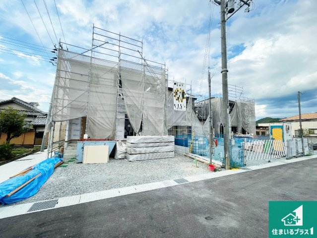 神崎郡福崎町福崎新　第3期　新築一戸建ての外観|現在の進捗状況です！順調に作業進行中、完成が待ち遠しいです！詳細の間取り等、お気軽にお問い合わせください！