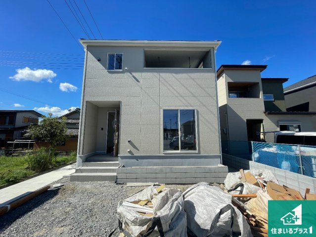 神崎郡福崎町福崎新　第3期　新築一戸建ての外観|現在の進捗状況です！順調に作業進行中、完成が待ち遠しいです！詳細の間取り等、お気軽にお問い合わせください！