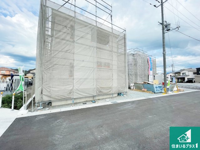 神崎郡福崎町福崎新　第3期　新築一戸建ての外観|現在の進捗状況です！順調に作業進行中、完成が待ち遠しいです！詳細の間取り等、お気軽にお問い合わせください！