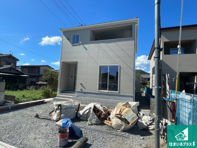 神崎郡福崎町福崎新　第3期　新築一戸建ての外観|周辺は落ち着いた街並みの住宅地！子育てがしやすい住環境です！まだ未完成ですが、現地でしかわからない事もございます。是非一度ご覧ください。