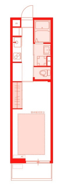 藤沢市亀井野１丁目の賃貸マンションの間取り
