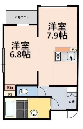Glicina南巽vientの間取り|Glicina南巽vient　間取り