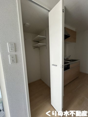 【収納】 | ジュネス | キッチン横の収納です