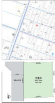 岡山市南区南輝２丁目　売土地の地図