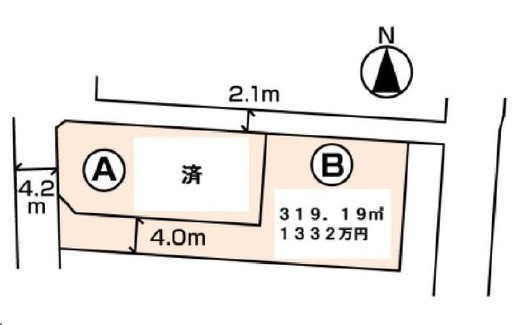 前橋市箱田町　売地