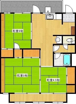 酒井ビルの間取り