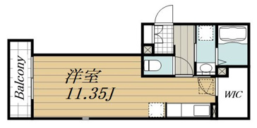 【間取り】 | セジュールホンダ　C