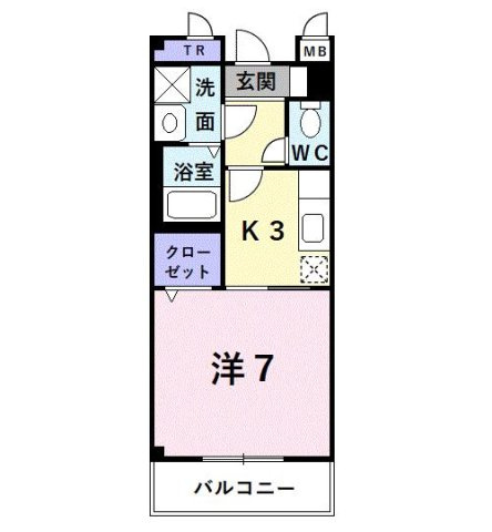 【間取り】 | グレイスフルタウンⅠ