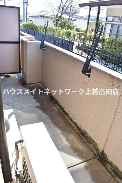 ベルオーク戸野目のバルコニー|バルコニー