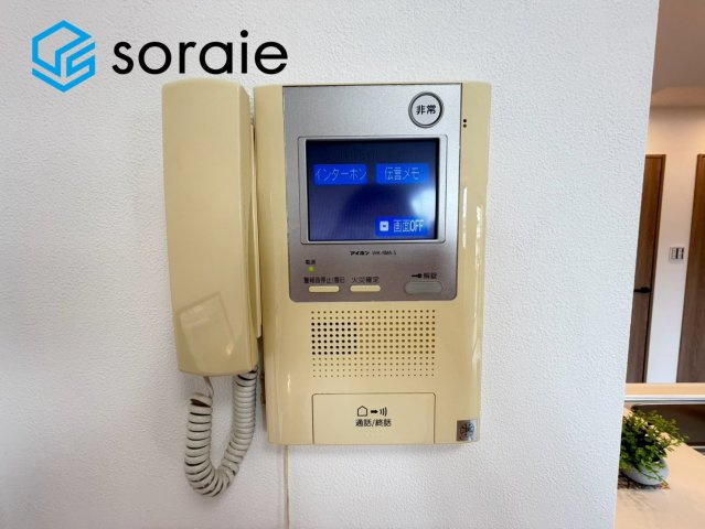 ダイアパレス川越西小仙波　中古マンション　2階の防犯設備|7月24日撮影