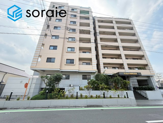 ダイアパレス川越西小仙波　中古マンション　2階の外観|7月24日撮影