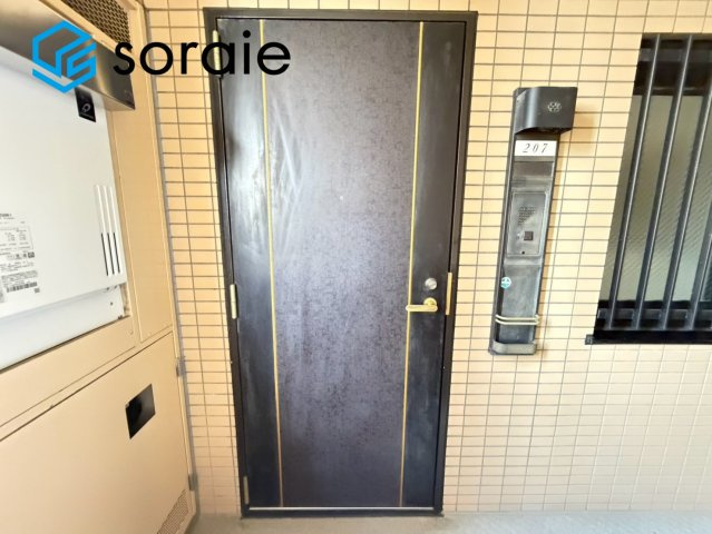 ダイアパレス川越西小仙波　中古マンション　2階の玄関|7月24日撮影