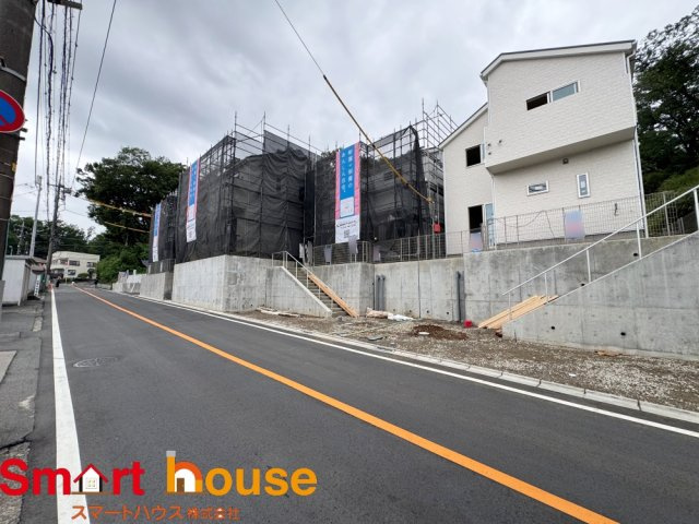 町田市薬師台第1　新築全13棟の前面道路含む現地写真|現場全体写真