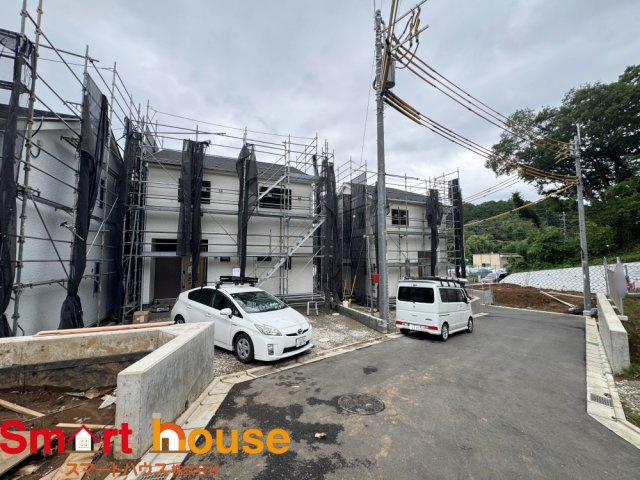 町田市薬師台第1　新築全13棟の前面道路含む現地写真|12号棟・13号棟外観