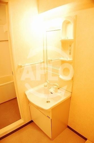 アビテ北御堂の独立洗面台|アビテ北御堂　洗面化粧台