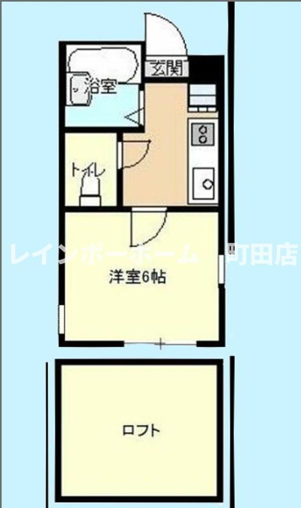 ウィステリアK※初期費用分割あと払いサービス利用可能物件の間取り