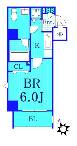 レア横濱反町駅前の間取り