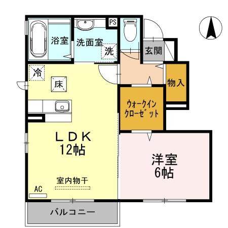 【間取り】 | コーポ穂高