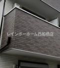 BeR津田沼のバルコニー