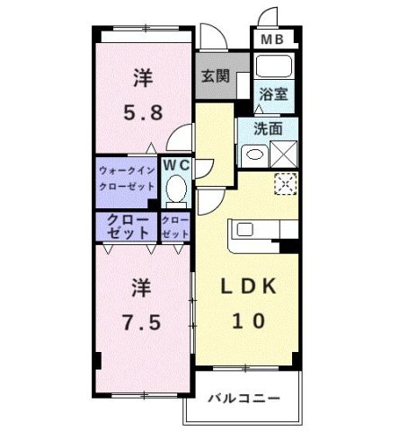 【間取り】 | エトワール観音寺