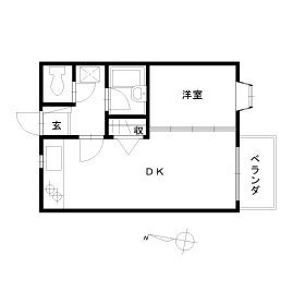横浜市南区蒔田町のアパート