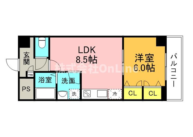 【間取り】 | ラ・ポーエあき