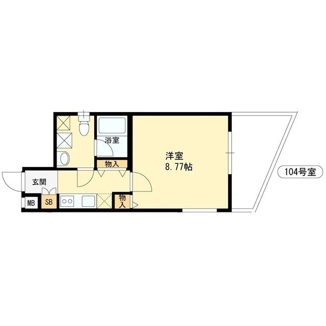 プロスパーハイツ深井の間取り