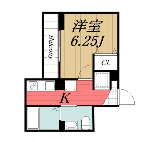 【間取り】 | D-room稲毛東