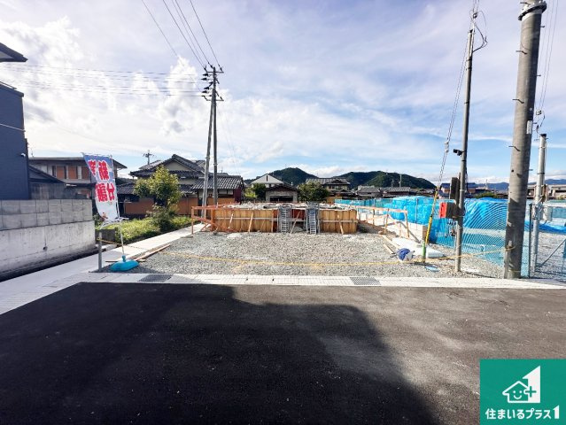 神崎郡福崎町福崎新　第3期　新築一戸建ての外観|現在建築中！落ち着いた街並みで新生活を始めることが出来そう！周辺の物件も併せてご紹介させて頂きます！