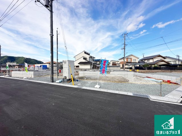 神崎郡福崎町福崎新　第3期　新築一戸建ての外観|現在建築中！落ち着いた街並みで新生活を始めることが出来そう！周辺の物件も併せてご紹介させて頂きます！