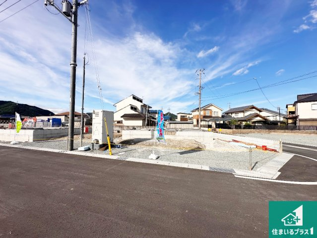 神崎郡福崎町福崎新　第3期　新築一戸建ての外観|現在の進捗状況です！順調に作業進行中、完成が待ち遠しいです！詳細の間取り等、お気軽にお問い合わせください！