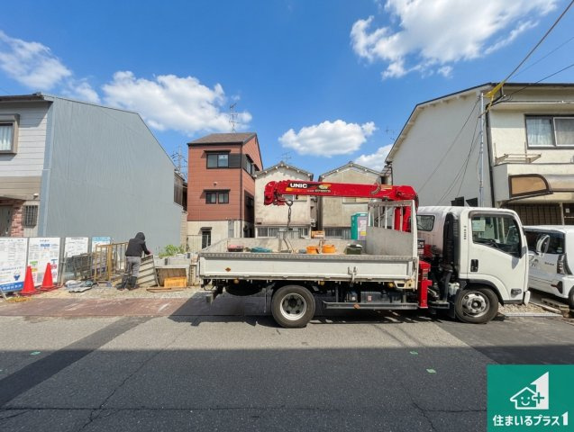 ■枚方市南船橋　第1期　新築一戸建ての外観|現在の進捗状況です！順調に作業進行中、完成が待ち遠しいです！詳細の間取り等、お気軽にお問い合わせください！