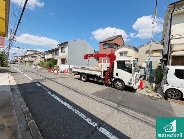 ■枚方市南船橋　第1期　新築一戸建ての外観|現在の進捗状況です！順調に作業進行中、完成が待ち遠しいです！詳細の間取り等、お気軽にお問い合わせください！