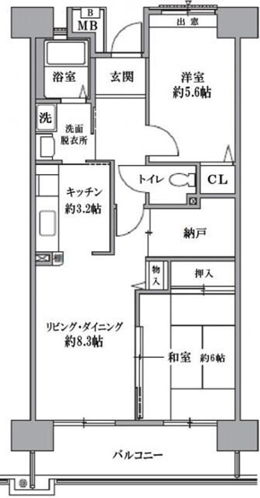 【間取り】 | Ｔ’ｓ　ｇａｒｄｅｎ清瀬