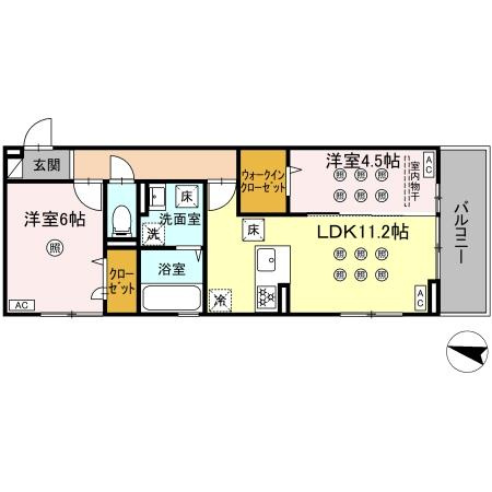 熊本市東区健軍３丁目のアパート