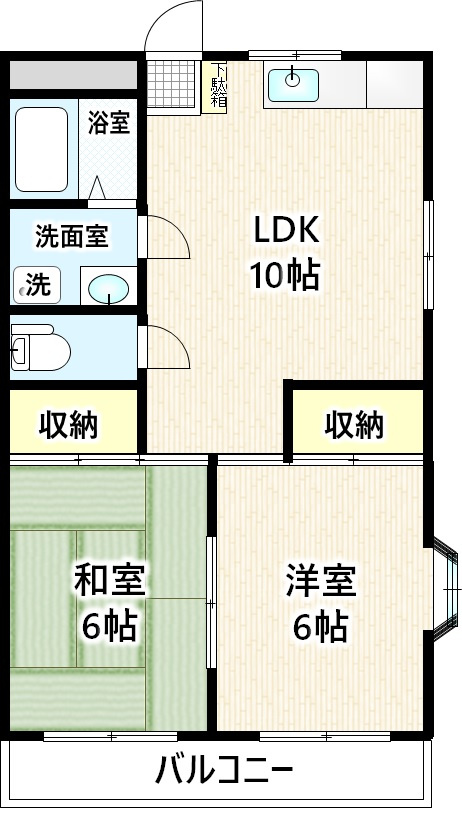 エステート昭島の間取り