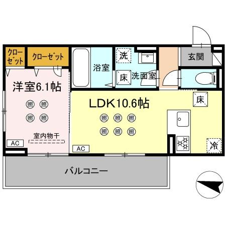 熊本市東区健軍３丁目のアパート