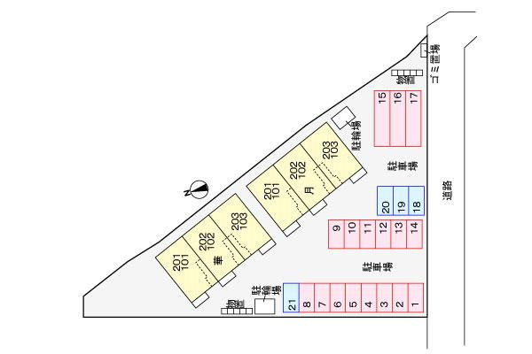 Ｐｏ　Ｐｏ　月の駐車場