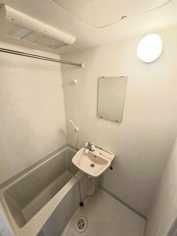 町田市小山町のアパートの浴室