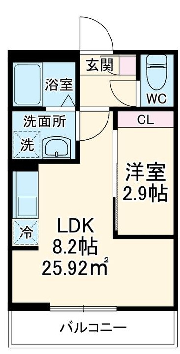 GRADUS川口元郷の間取り